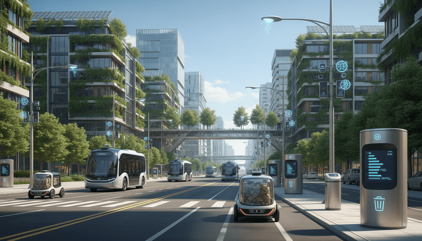 Mobilité et Gestion des Déchets : Comment l&rsquo;IoT rend nos villes vraiment intelligentes