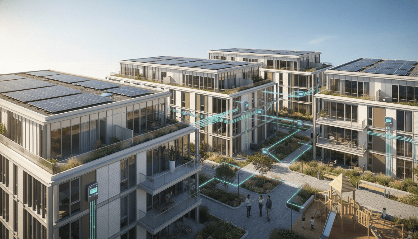 Smart Grid et autoconsommation collective : comment ça fonctionne en copropriété