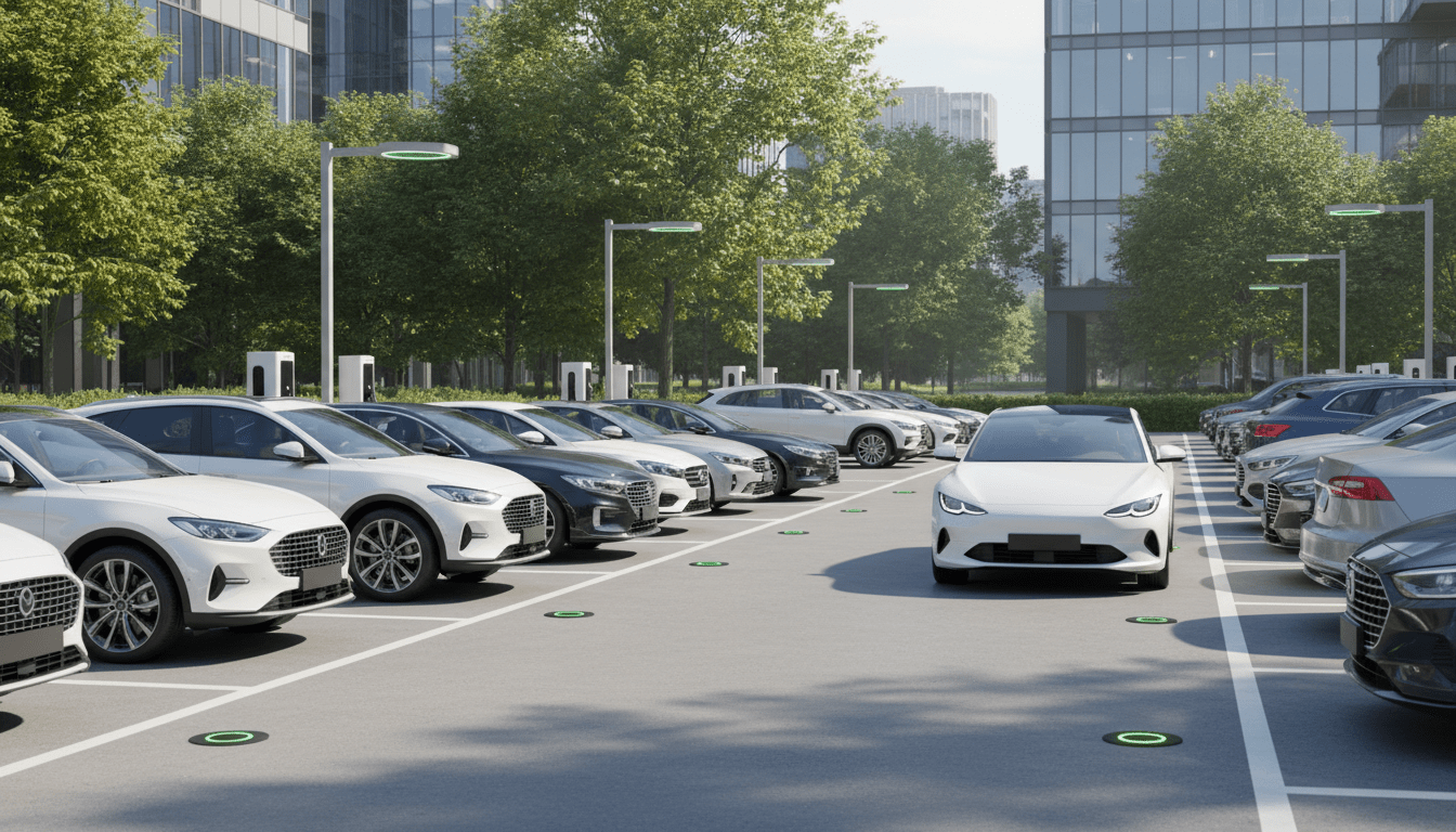 Stationnement intelligent : comment les capteurs réduisent le temps de recherche de place